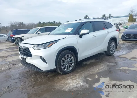 2023 Toyota Highlander Limited from USA, damaged, VIN 5TDKDRBH4PS012759